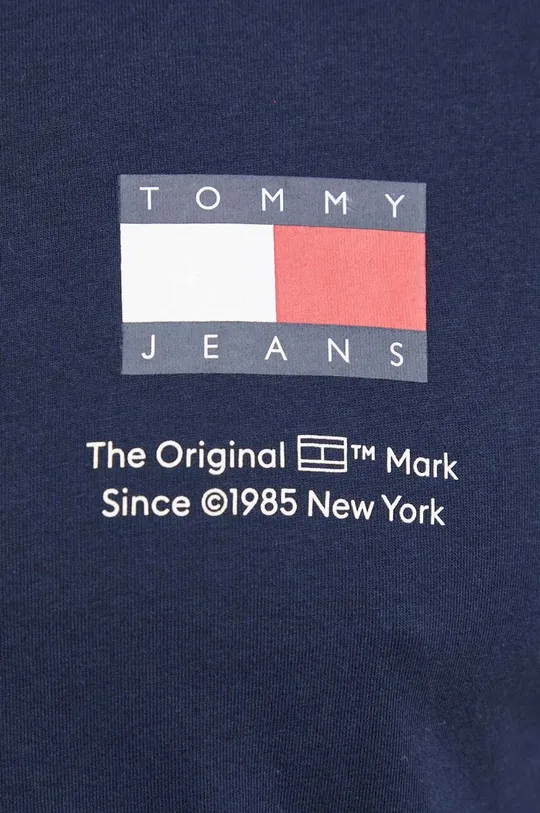sötétkék Tommy Jeans pamut póló