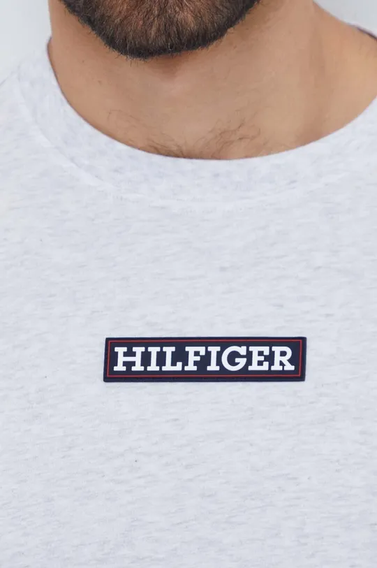 szary Tommy Hilfiger t-shirt