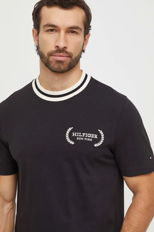 Хлопковая футболка Tommy Hilfiger 100% Хлопок