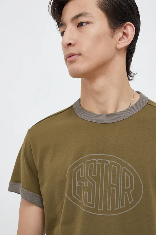 Pamučna majica G-Star Raw 100% Organski pamuk