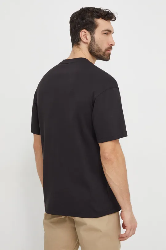 Хлопковая футболка Calvin Klein чёрный