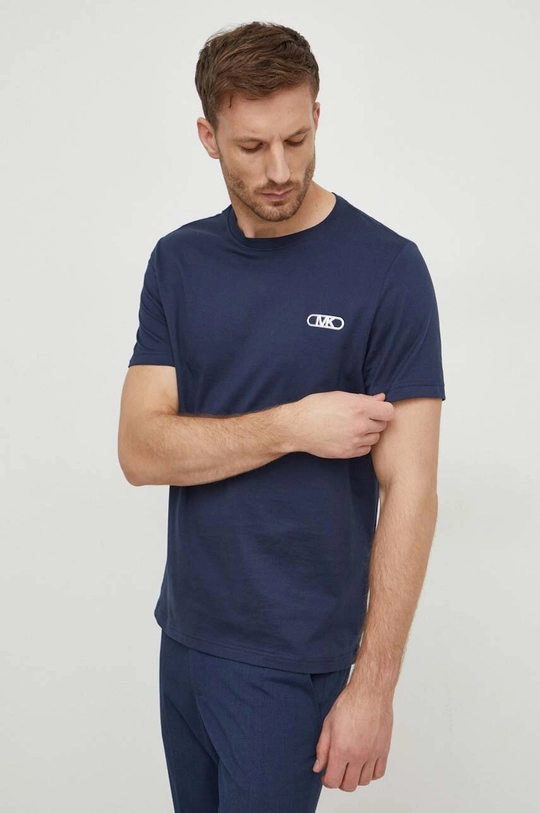 blu navy Michael Kors t-shirt in cotone