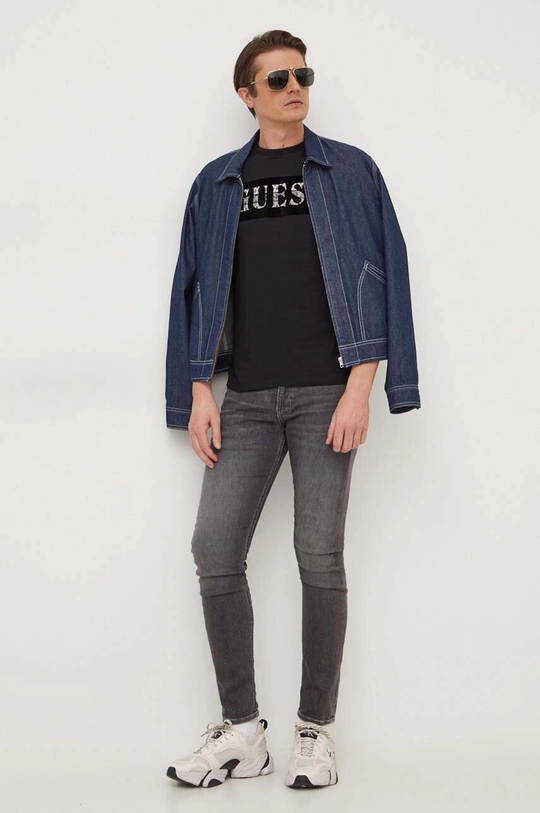 Guess t-shirt in cotone nero