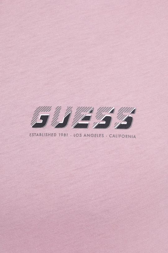 Βαμβακερό μπλουζάκι Guess