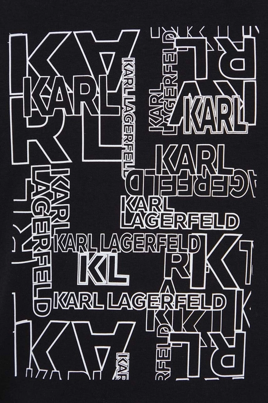 fekete Karl Lagerfeld t-shirt