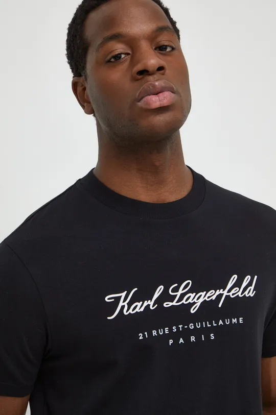 črna Kratka majica Karl Lagerfeld