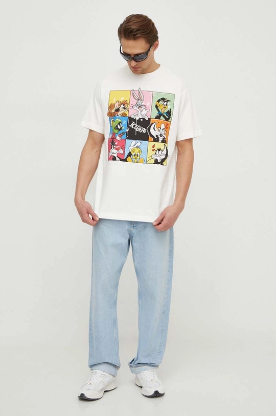 Iceberg t-shirt bawełniany x Looney Tunes beżowy