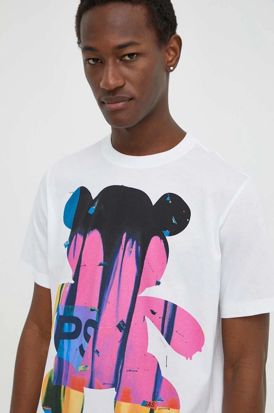 PS Paul Smith t-shirt bawełniany 100 % Bawełna