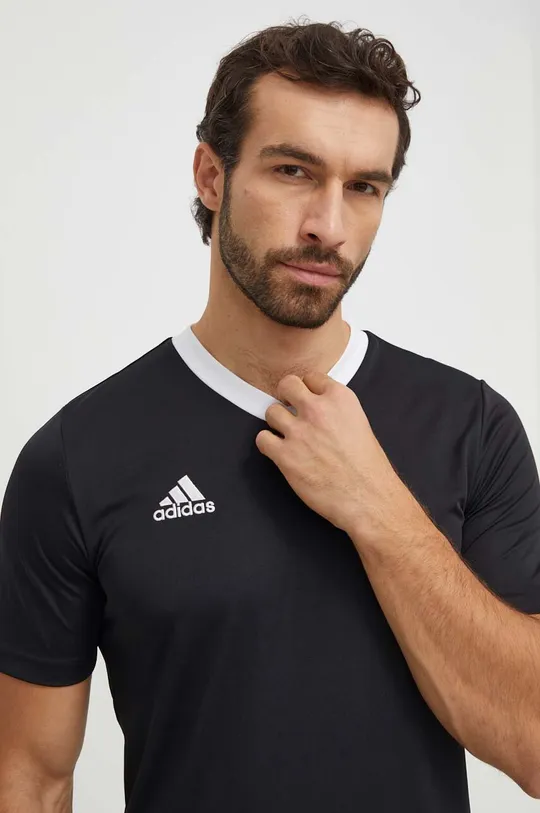 czarny adidas Performance t-shirt treningowy Entrada 22