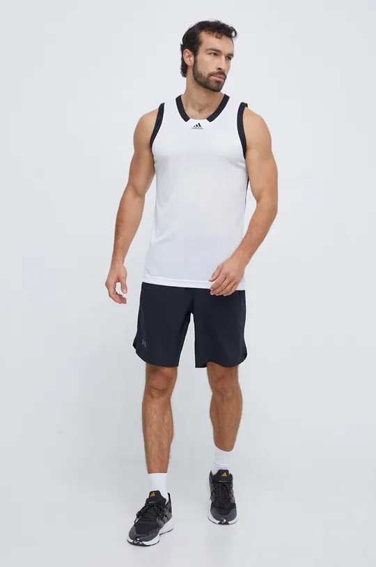 adidas Performance t-shirt treningowy Icon Squad biały
