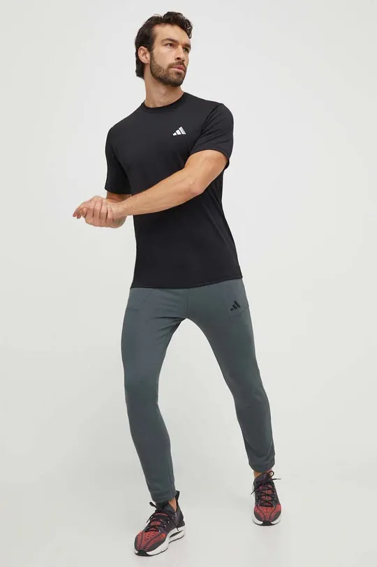 adidas Performance t-shirt treningowy Training Essentials czarny
