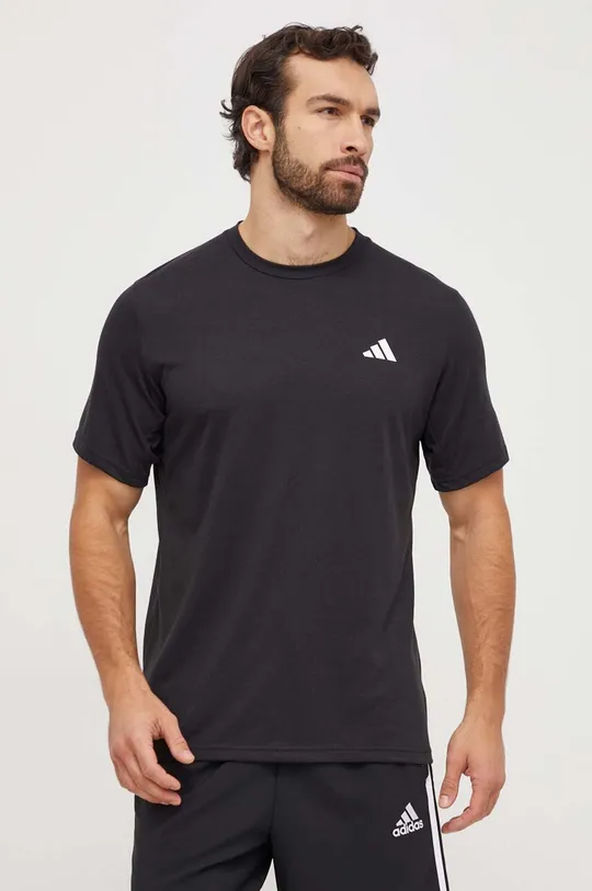 črna Kratka majica za vadbo adidas Performance TR-ES Moški