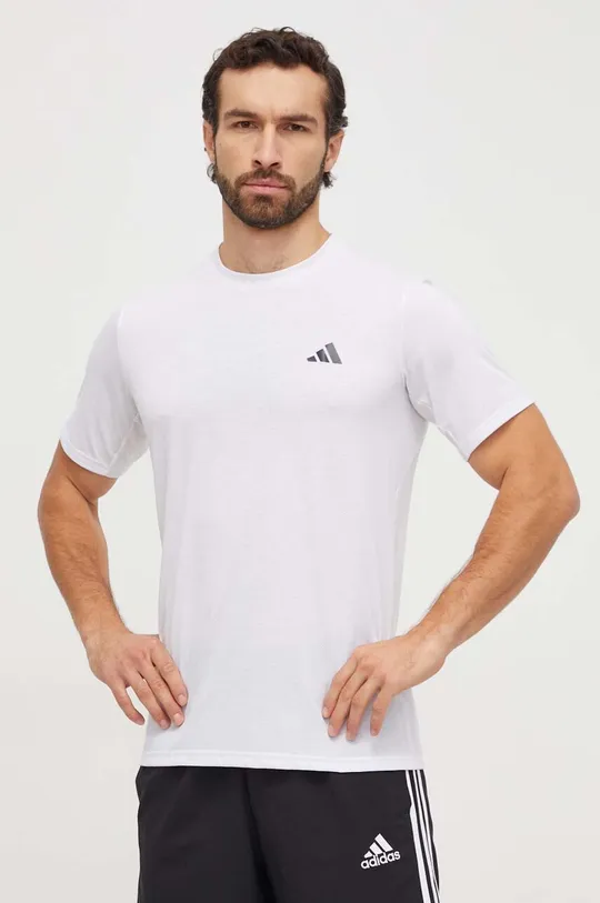 bela Kratka majica za vadbo adidas Performance TR-ES Moški