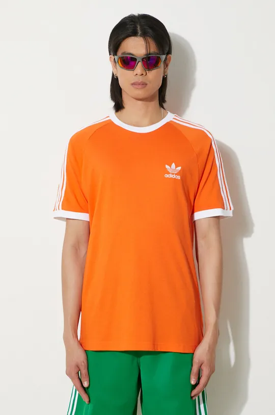 помаранчевий Бавовняна футболка adidas Originals Чоловічий