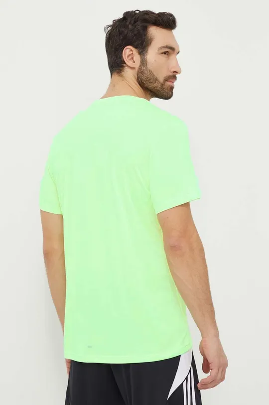 adidas Performance t-shirt do biegania Run It Run It zielony