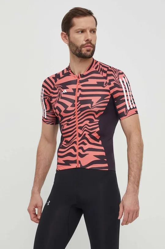 červená Cyklistické tričko adidas Performance Pánsky