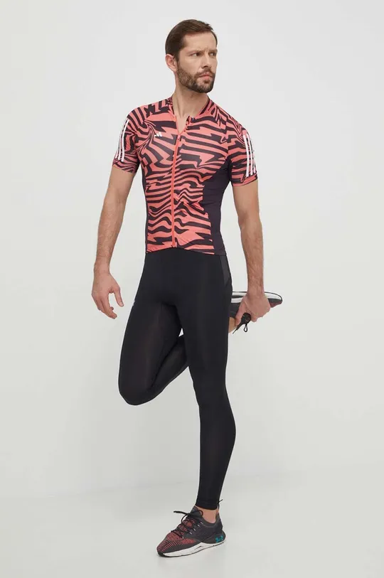 Biciklistička majica kratkih rukava adidas Performance crvena