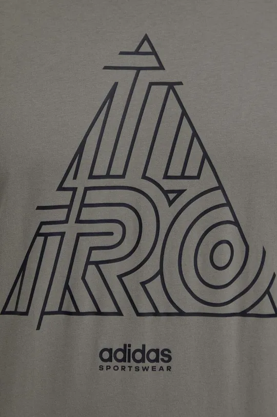 Хлопковая футболка adidas TIRO Мужской