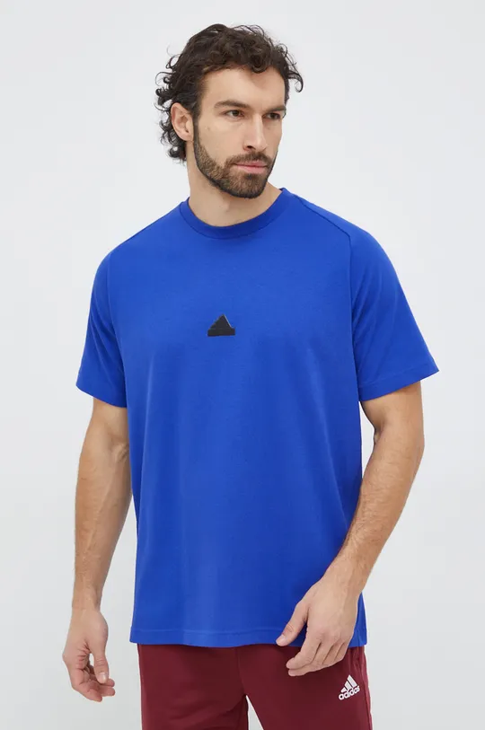 niebieski adidas t-shirt Z.N.E