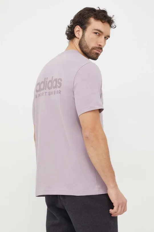 Бавовняна футболка adidas Основний матеріал: 100% Бавовна Резинка: 95% Бавовна, 5% Спандекс