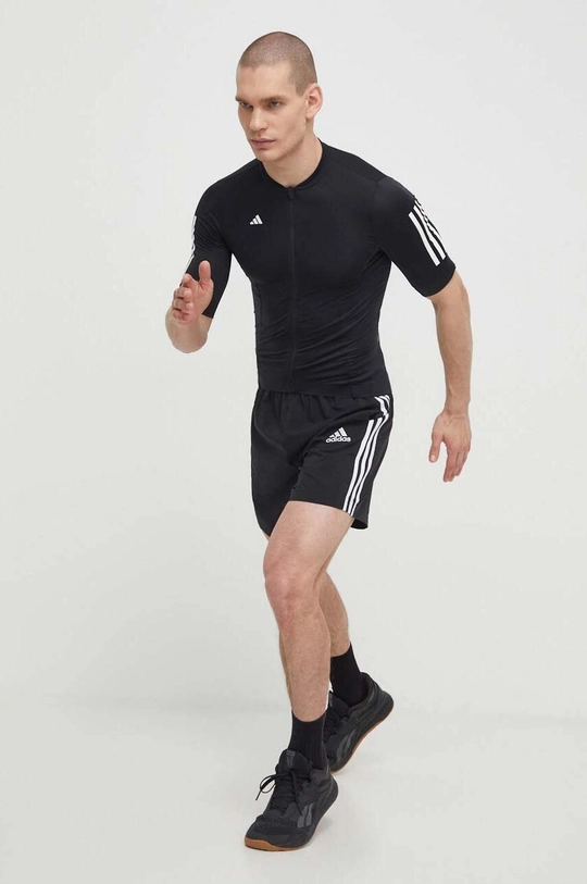 adidas Performance t-shirt da ciclismo nero