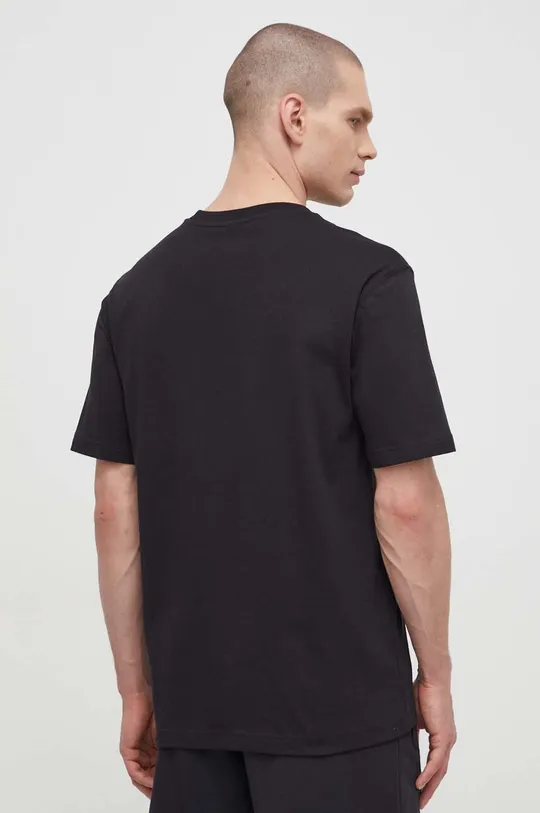 Βαμβακερό μπλουζάκι adidas Originals Essential Tee μαύρο