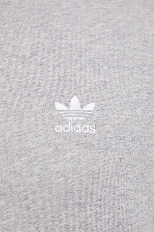 γκρί Βαμβακερό μπλουζάκι adidas Originals Essential Tee