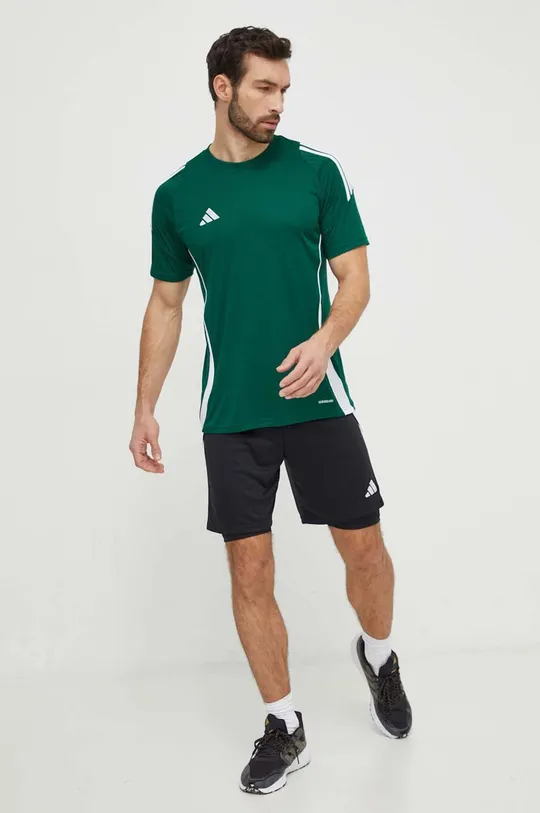 Μπλουζάκι προπόνησης adidas Performance Tiro 24 Tiro 24 πράσινο