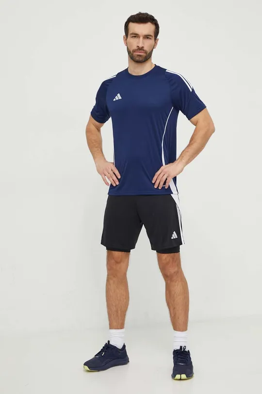 Majica kratkih rukava za trening adidas Performance Tiro 24 mornarsko plava