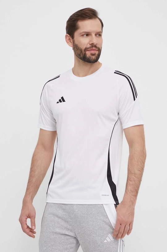 λευκό Μπλουζάκι προπόνησης adidas Performance Tiro 24 Ανδρικά