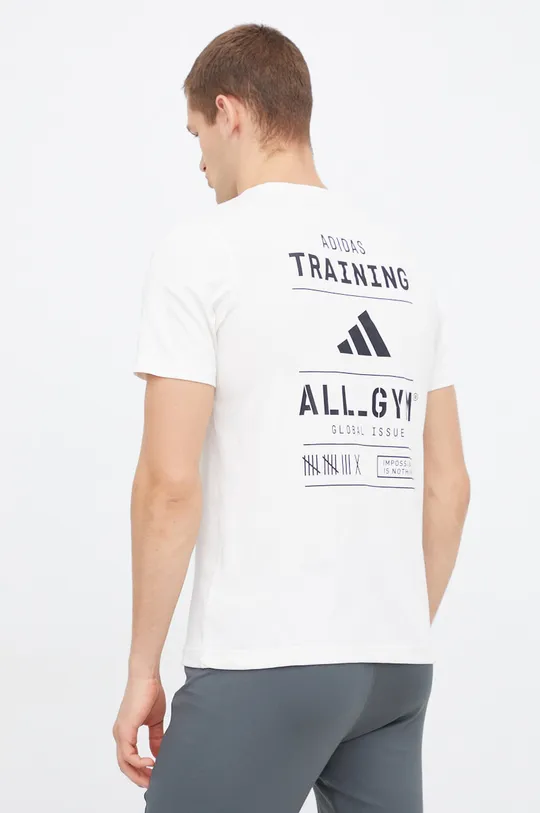 adidas Performance t-shirt treningowy 70 % Bawełna, 30 % Poliester z recyklingu