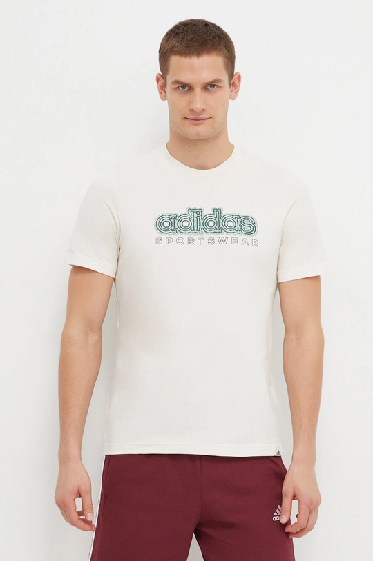 bež Pamučna majica adidas Muški