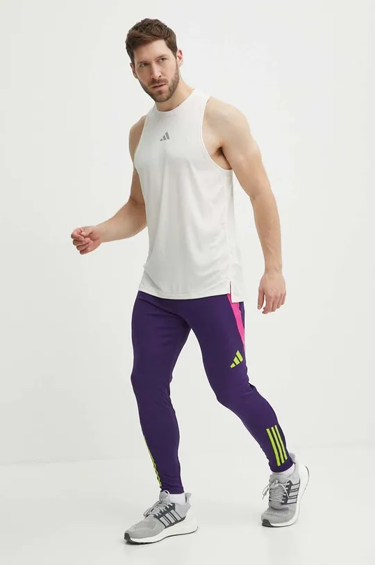 Тренувальна футболка adidas Performance HIIT бежевий