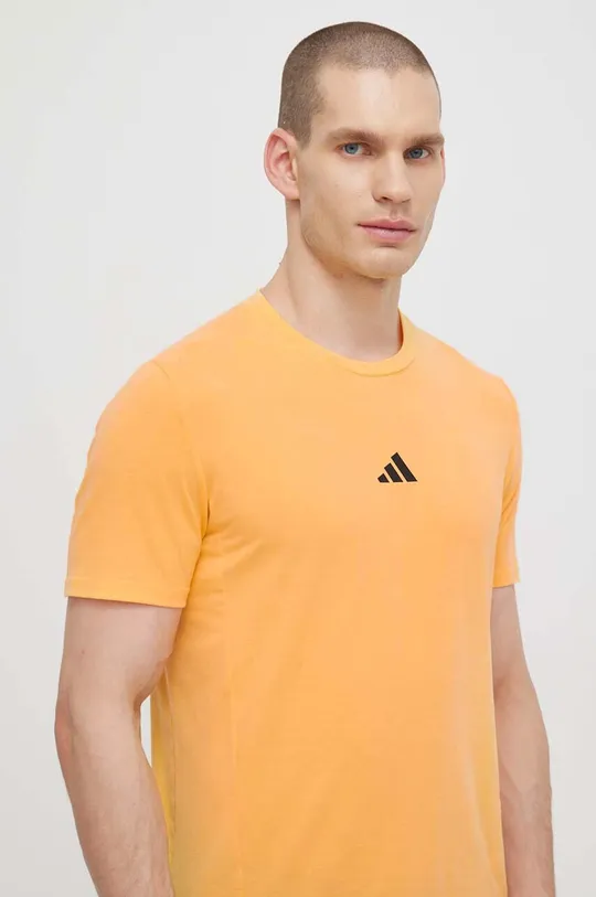rumena Kratka majica za vadbo adidas Performance D4T