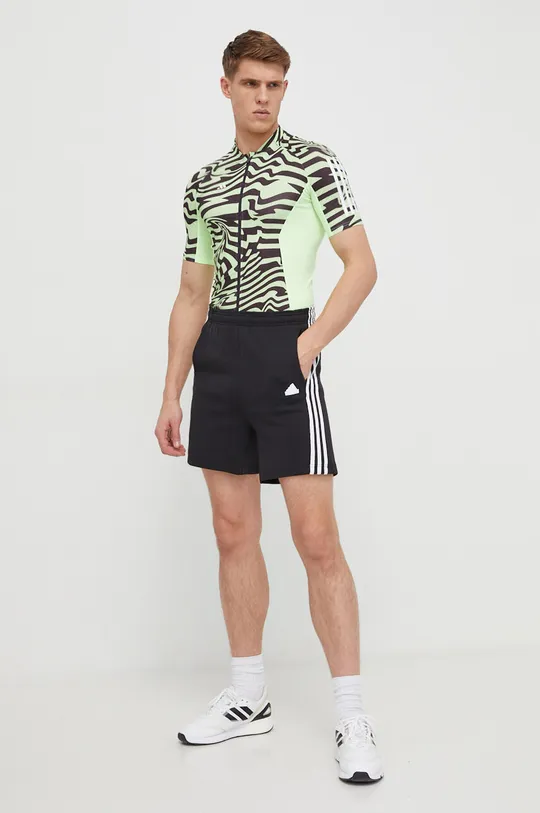adidas Performance t-shirt rowerowy zielony