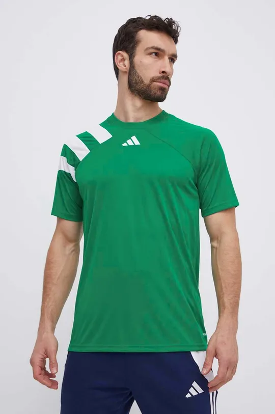 zelena Kratka majica za vadbo adidas Performance Fortore 23 Moški