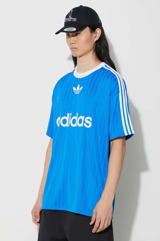 modrá Tričko adidas Originals Adicolor Poly Tee