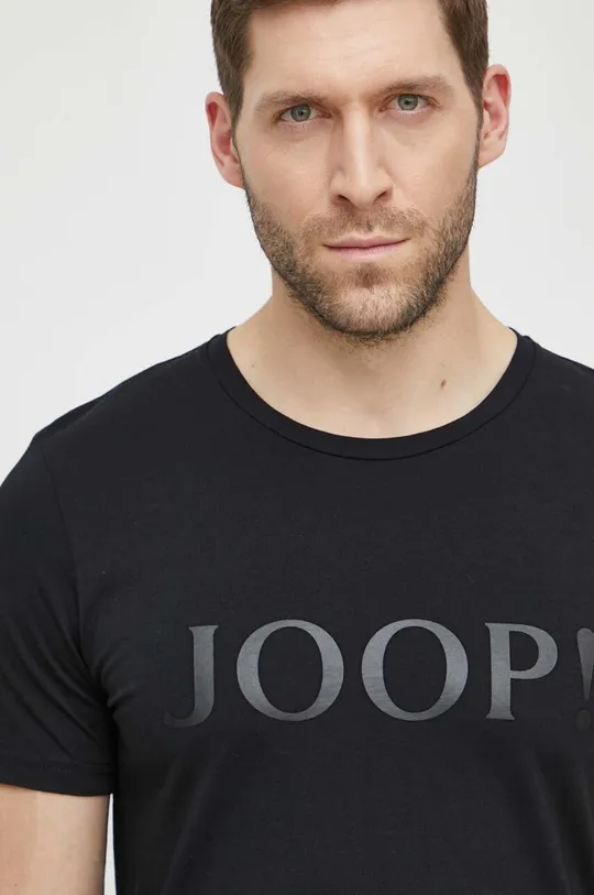 μαύρο Βαμβακερό μπλουζάκι Joop!