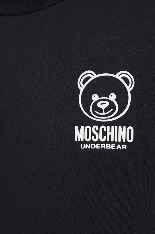 čierna Tričko Moschino Underwear