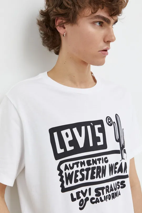 fehér Levi's t-shirt