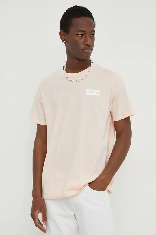 rosa Levi's t-shirt in cotone Uomo