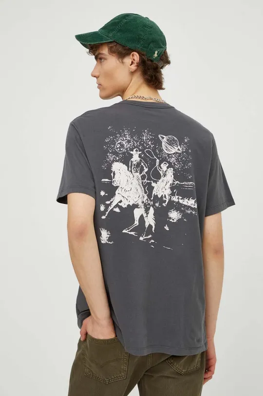 grigio Levi's t-shirt Uomo
