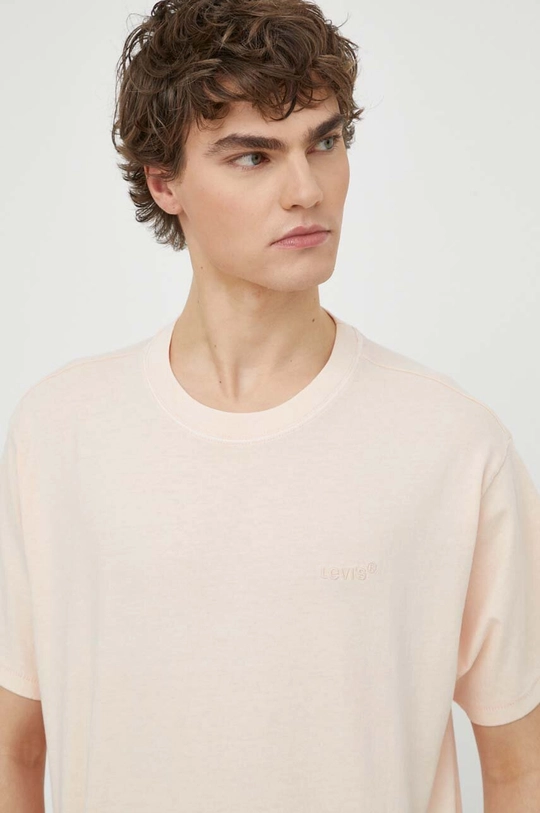 rosa Levi's t-shirt in cotone Uomo