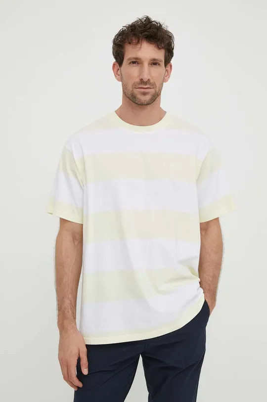 giallo Levi's t-shirt in cotone Uomo