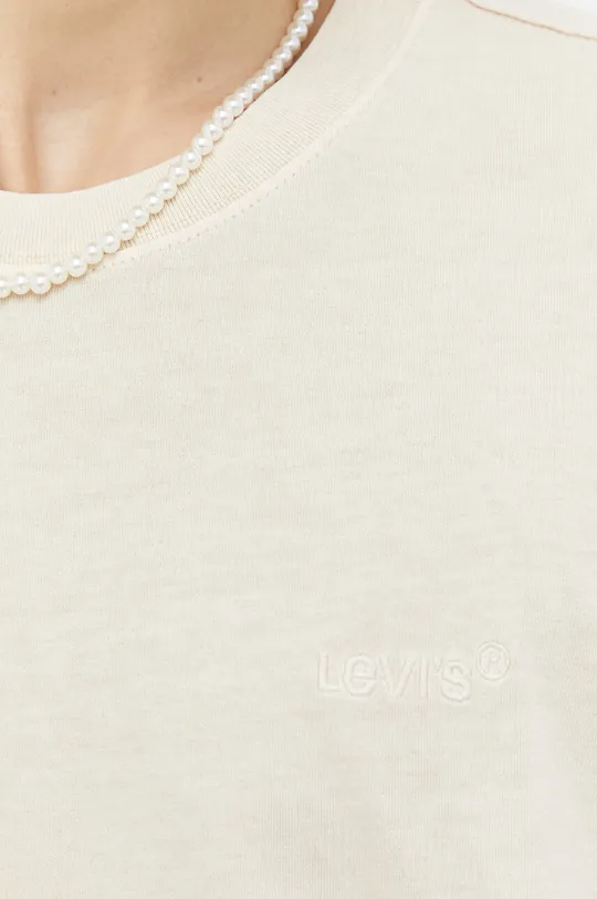beige Levi's t-shirt in cotone