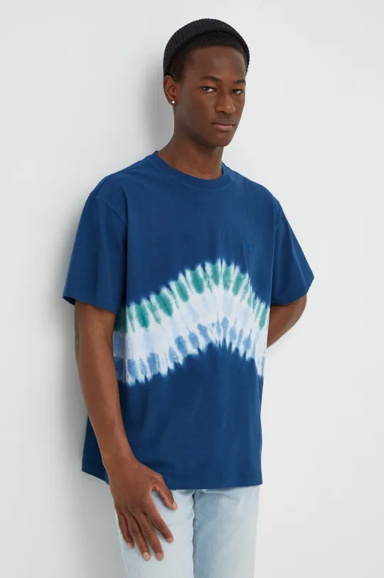 Βαμβακερό μπλουζάκι Levi's πολύχρωμο