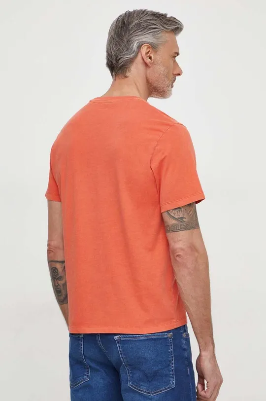 Oblečenie Bavlnené tričko Pepe Jeans Jacko PM508664 oranžová