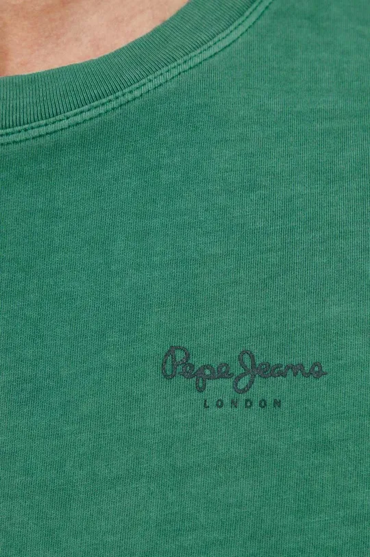 Βαμβακερό μπλουζάκι Pepe Jeans Jacko JACKO Ανδρικά