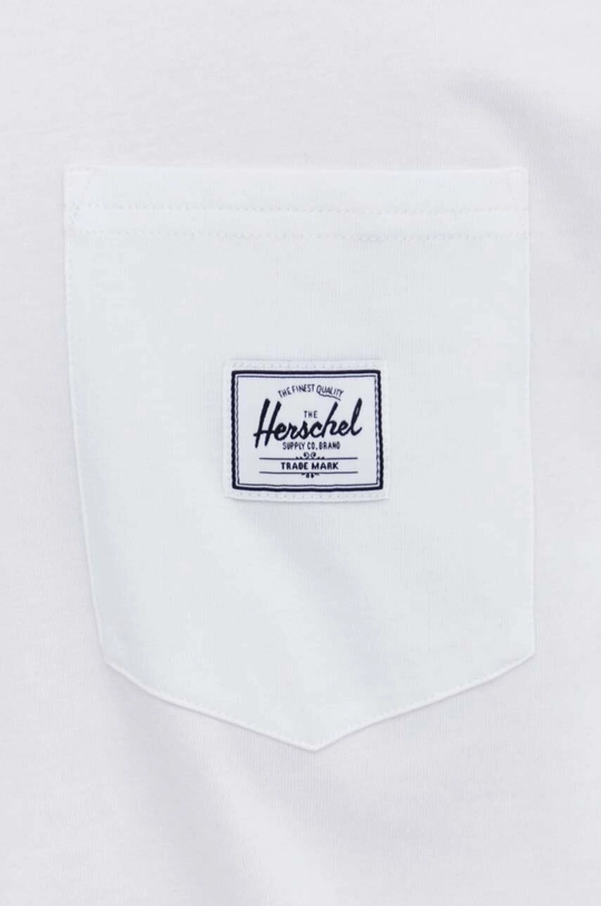 Herschel t-shirt bawełniany Męski