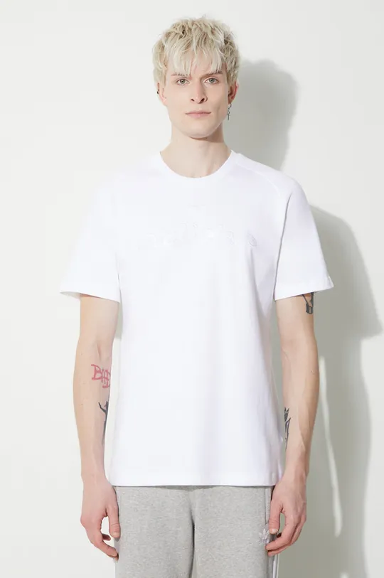 white adidas Originals cotton t-shirt Fashion Graphic Men’s